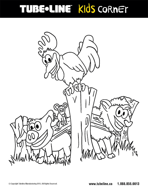Animal Colouring Page